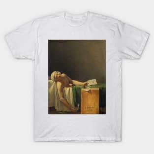 The Death of Marat by Jacques-Louis David T-Shirt